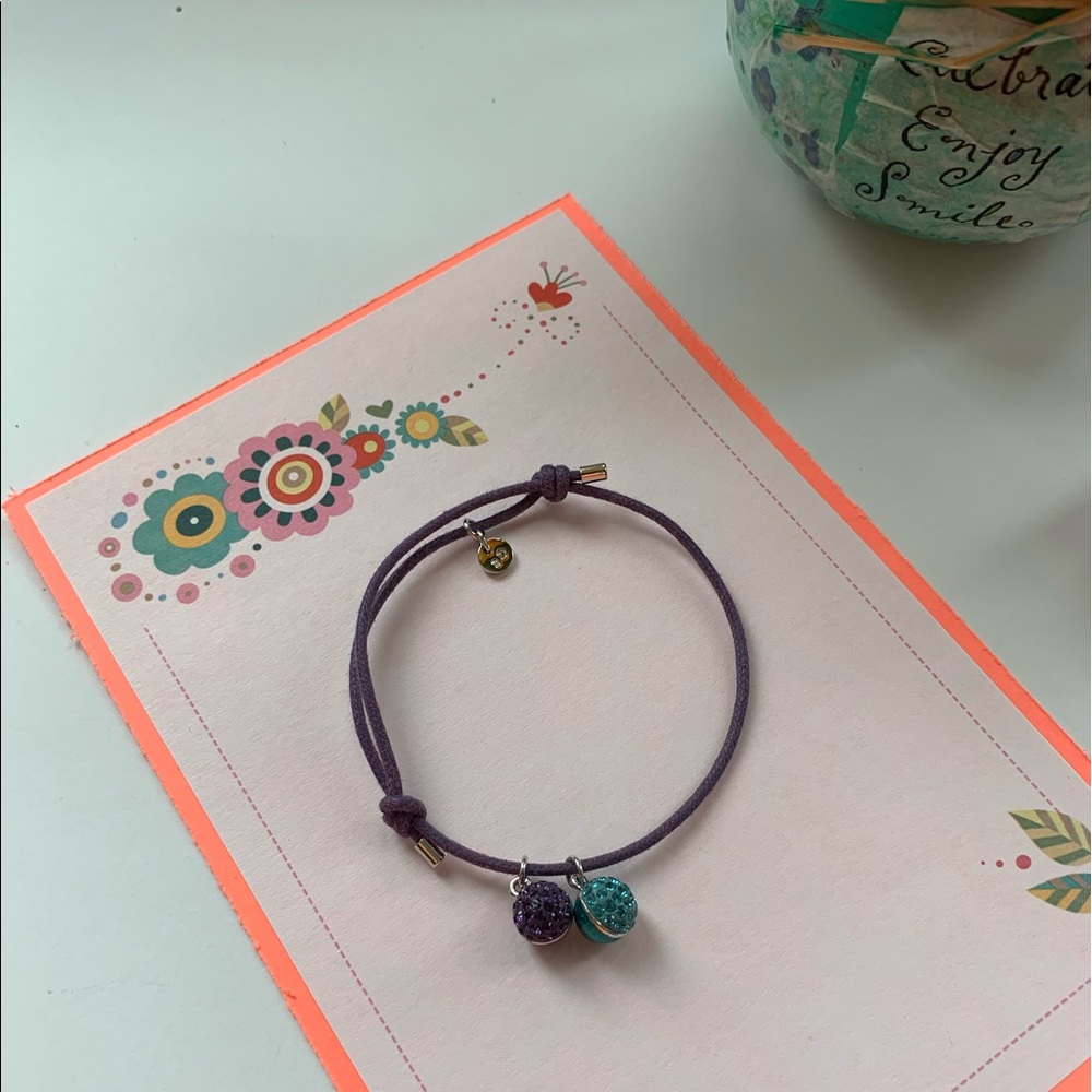 *2/$40* Swarovski Cord Bracelet